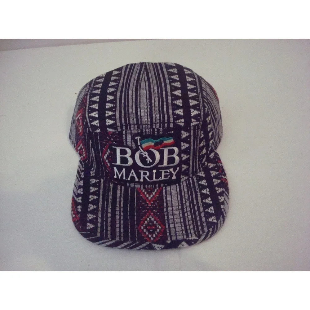 MARLEY RASTA ONE LOVE BEACH 00S Y2K HAT CAP VINTAGE DEADSTOCK C1